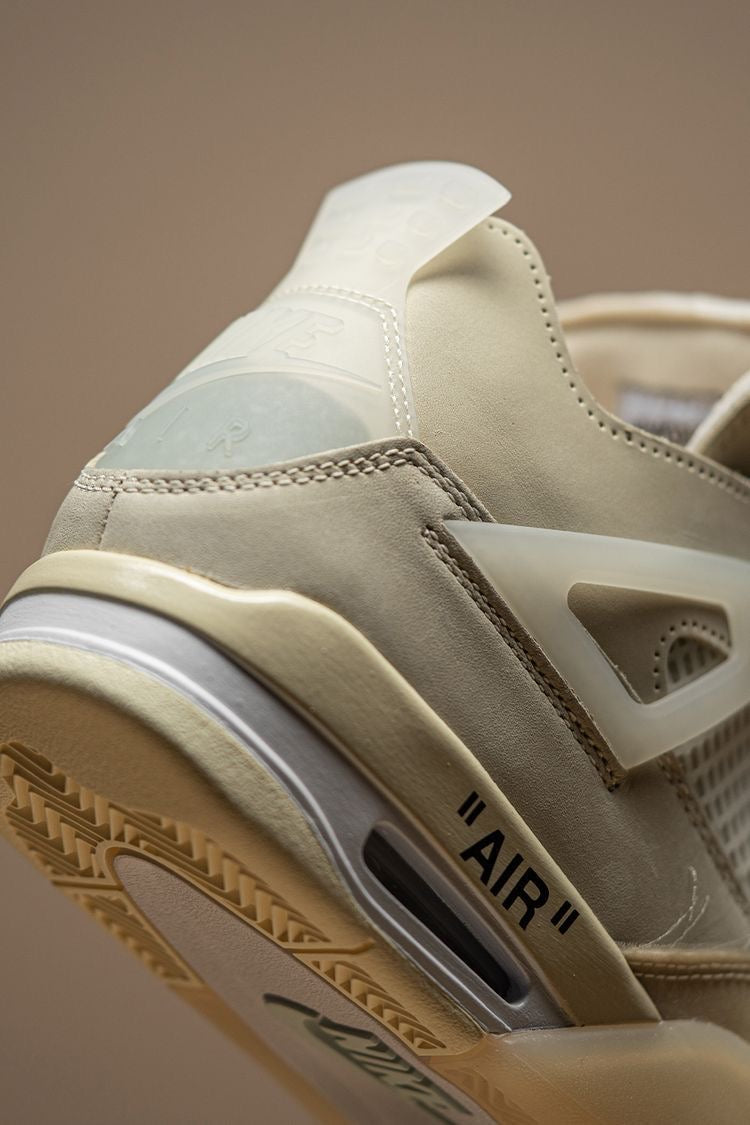 NIKE AIR JORDAN 4 RETRO x OFF WHITE | Sail