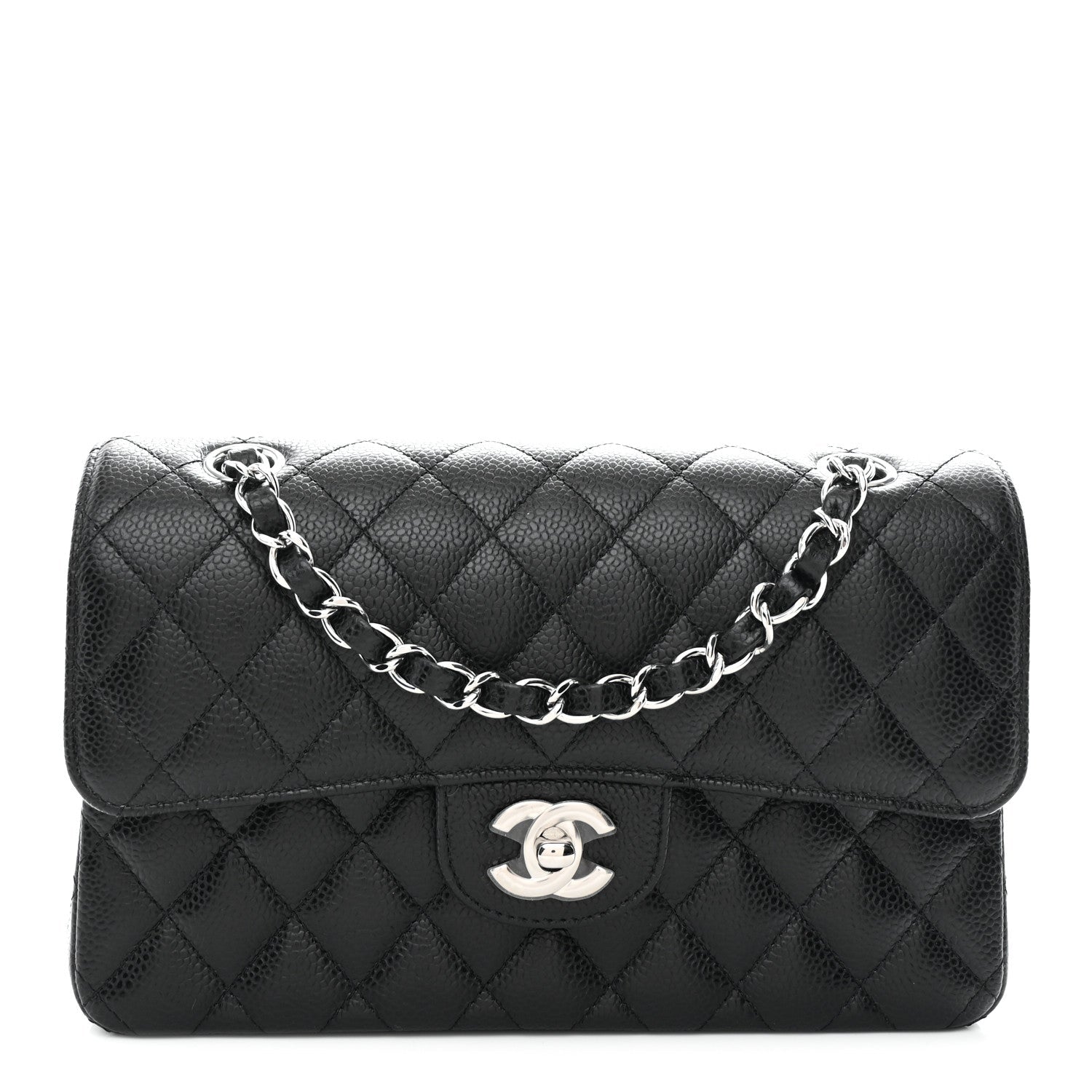 CHANEL CAVIAR QUILTED BAG | Black