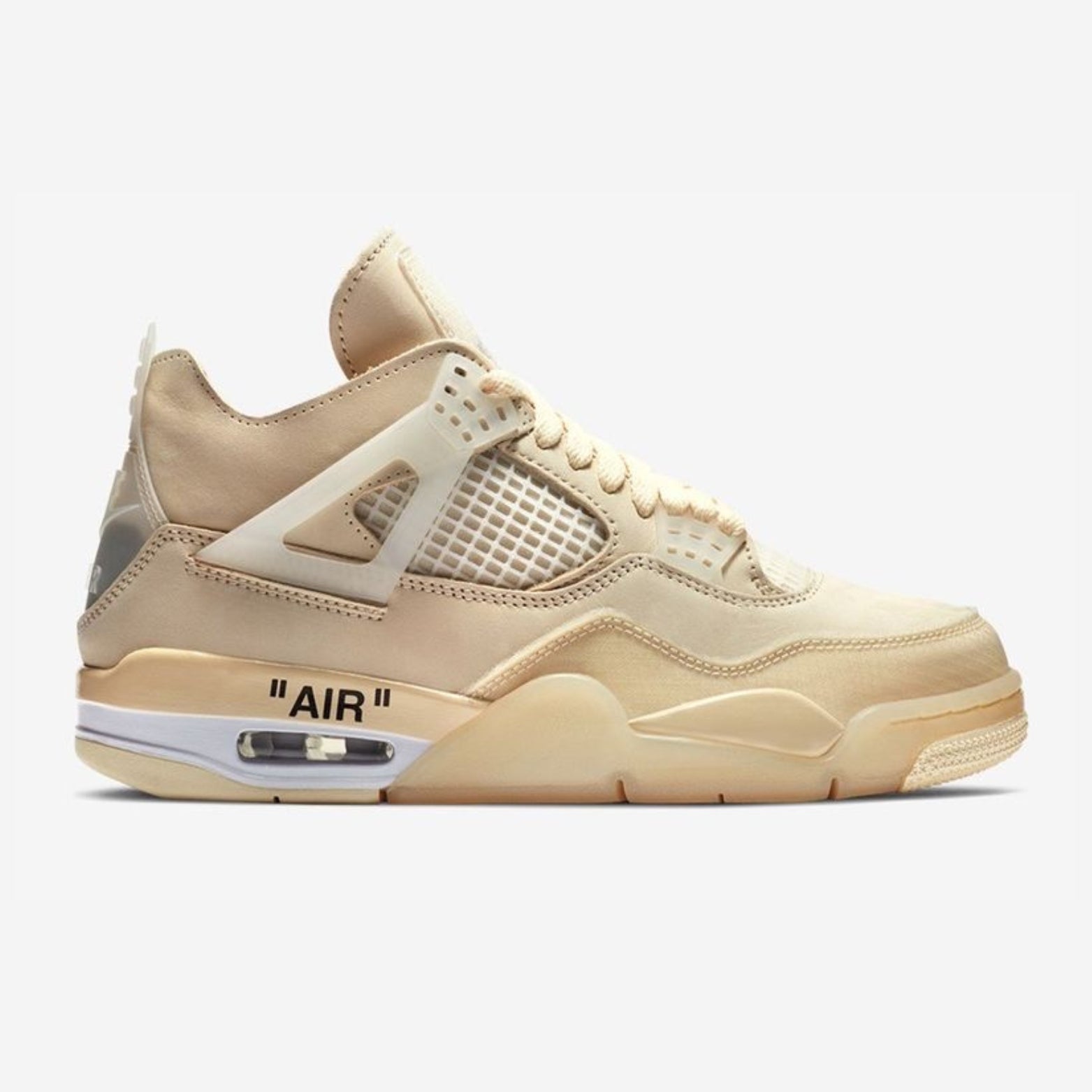 NIKE AIR JORDAN 4 RETRO x OFF WHITE | Sail