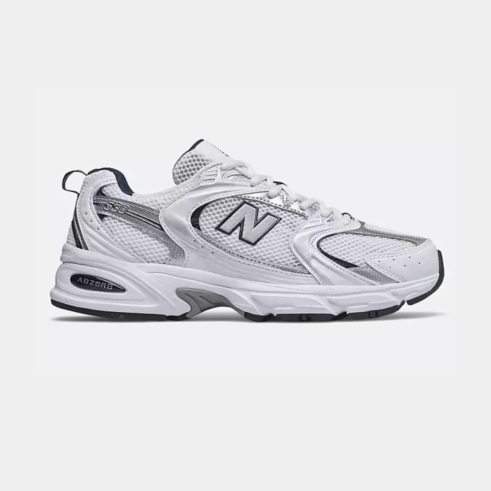 NEW BALANCE 530 | White Metallic Silver