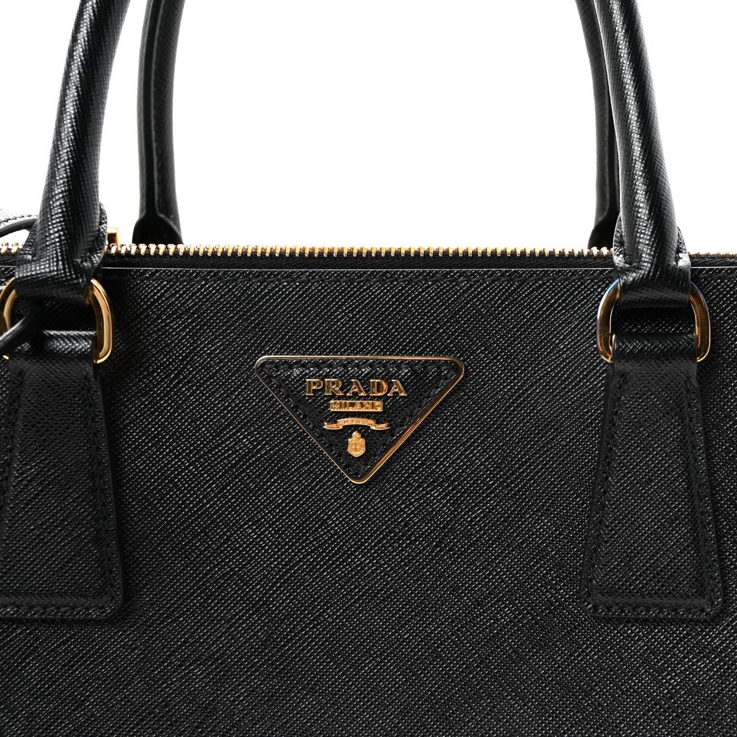 PRADA SAFFIANO GALLERIA DOUBLE ZIP | Tote Bag