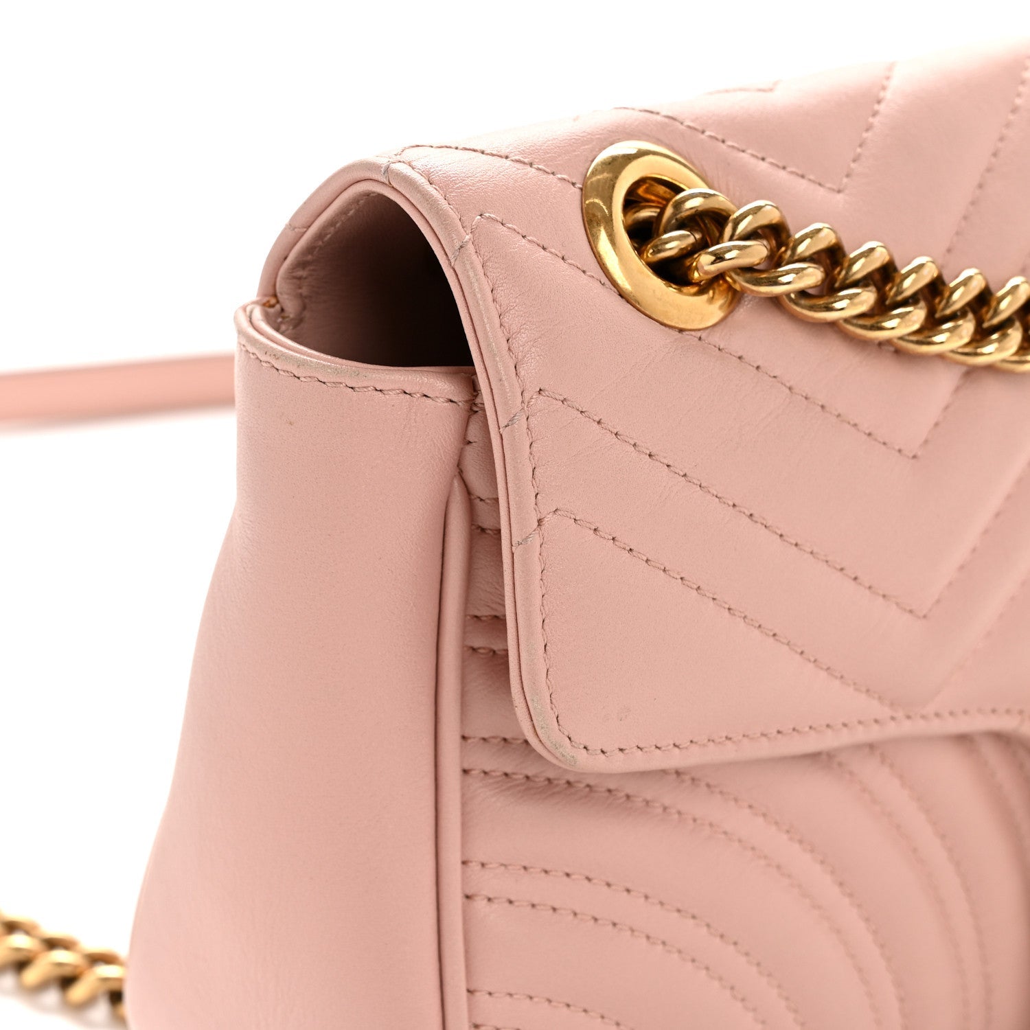 GUCCI MATELASSE GG MARMONT BAG | Perfect Pink