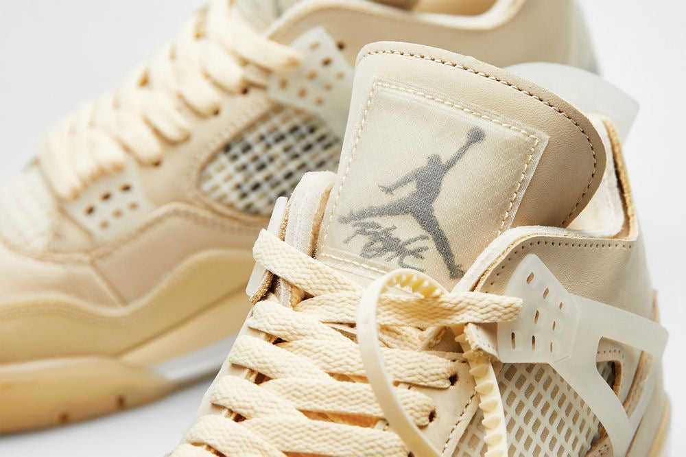 NIKE AIR JORDAN 4 RETRO x OFF WHITE | Sail